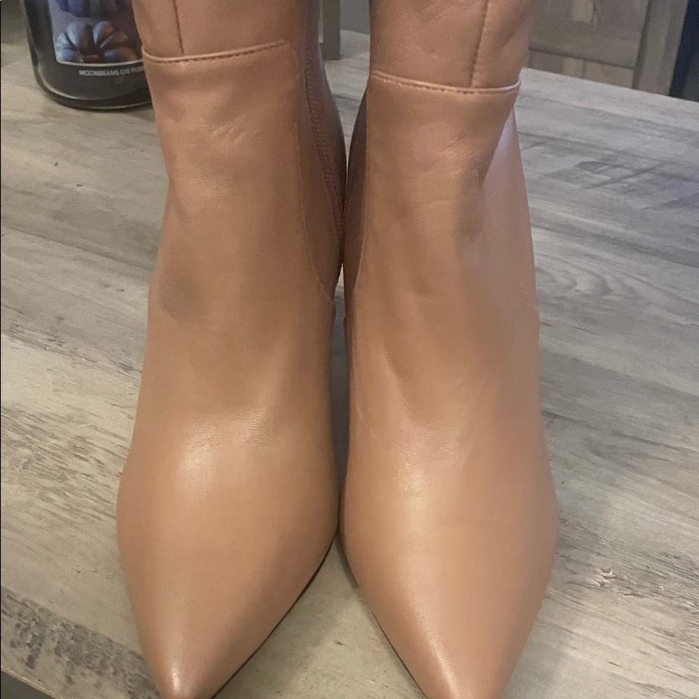 #96  Nine West Elegant medium natural Knee-High Women's Boots NWOTwB sz 8M WC - Picture 5 of 9